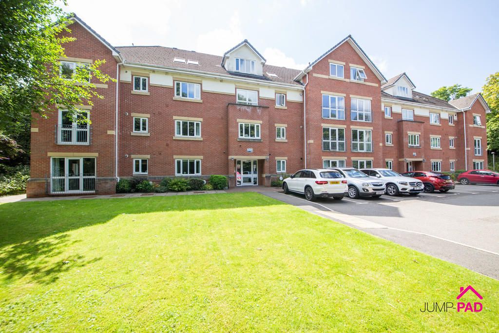 Completed apartment building at Newton-le-Willows