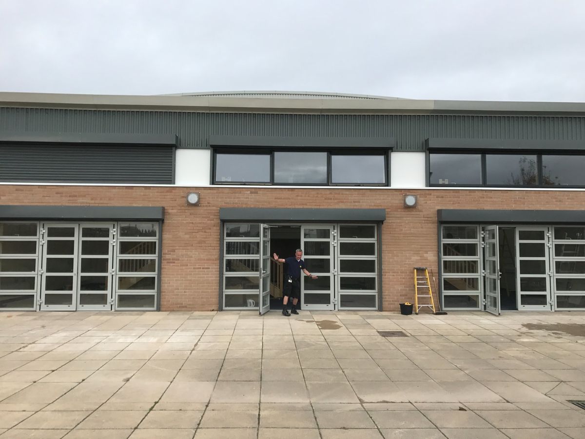 Completed elevation at Kensington Primary